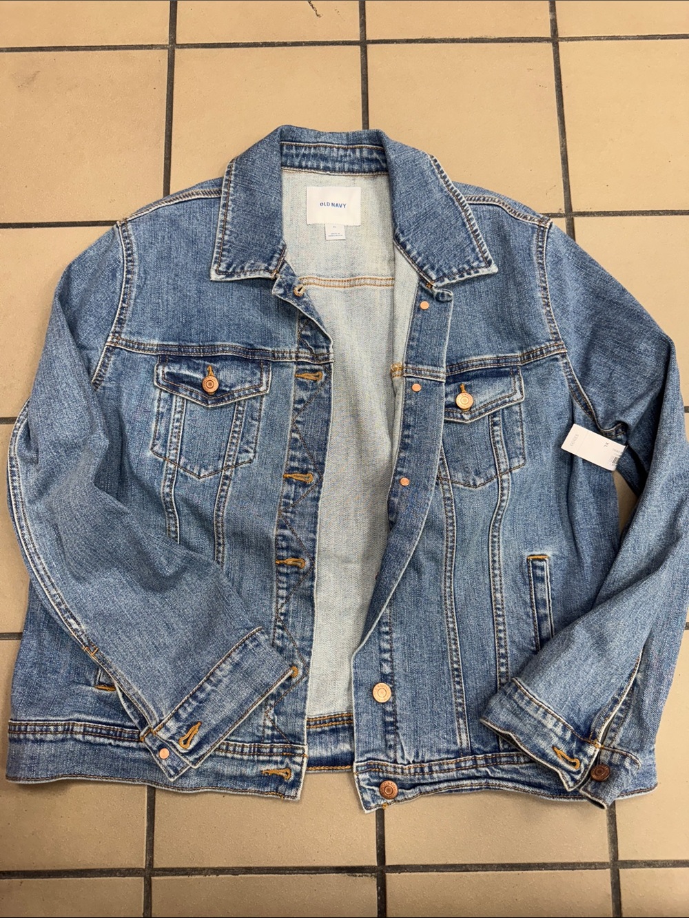 Old Navy Light Blue Denim Jean Jacket